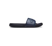 Crocs - Sandali blu Crocs All Day Slide con logo a rilievo sul fronte per uomo