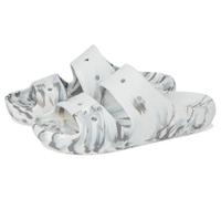 Crocs Sandali classici marmorizzati unisex per adulti, Chiaro di luna/Multi, 4 Women/2 Men