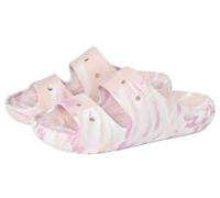 Crocs Sandali classici marmorizzati unisex per adulti, Quarzo/Multi, 4 Women/2 Men