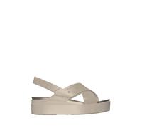 Crocs Sandali con Zeppe e cinturino incrociato Crocs Brooklyn 4U Marrone