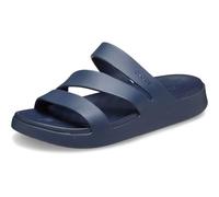 Crocs, Sandali da donna Getaway con plateau e cinturino, Navy, 6