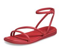 Crocs Sandali da donna Miami con cinturino alla caviglia, rosso scuro, 36 UK