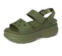 Crocs Sandali da donna Soho Y con cinturino, Verde militare, 6