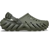 Crocs - Sandali Echo Slide unisex, Nero, 6 US Uomo, Oliva polveroso, 41/43 EU