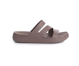 Crocs - Sandali Strappy Stile Getaway - - Shoes - Donna - Marrone - 36 EU