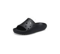 Crocs Sandali unisex Baya per bambini con glitter, Nero , 34/35 EU