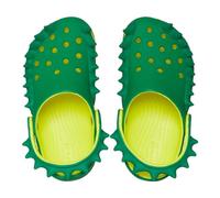 Crocs Sandali unisex per bambini classici I Am Monster Clog T, Acidità/Edera Verde, 5 US Toddler