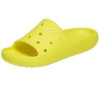 Crocs Sandalo Classic Slide V2 unisex per adulti, Giallo Cyber, 11 Women/9 Men