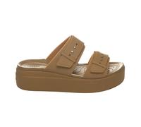 Crocs - Sandalo con zeppa bassa e fibbia Brooklyn - - Shoes - Donna - Marrone - 40 EU