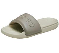 Crocs Sandalo Slide da donna, osso/tortora, 40 UK, Bone Taupe, 42/43 EU