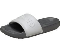 Crocs Sandalo Slide da uomo, grigio, 40 UK, Grigio, 43/44 EU