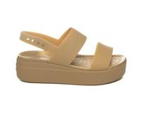 Crocs - Sandalo Zeppa Bassa Brooklyn - - Shoes - Donna - Beige - 40 EU