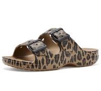 Crocs Saturday Animal Sandal W, seppia/leopardo, da donna, taglia 37