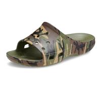 Crocs Saturday Camouflage Slide M, Sandali scorrevoli Uomo, Verde Militare Multi, 46 EU