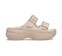 Crocs Saturday Platform Sandal W Beige Ciabatte Donna Zeppa Comode sandali