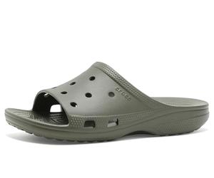 Crocs Saturday Slide M, Sandali a Ciabatta Uomo, Oliva polverosa, 39 EU
