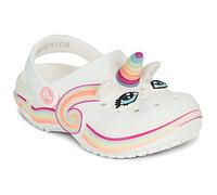 Crocs Scarpe bambini Classic IAM Unicorn Lights CgT in Beige 24 / 25