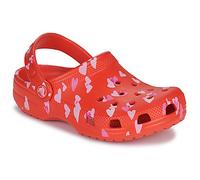 Crocs Scarpe bambini Classic VDay Clog K in Rosso 34 / 35