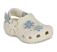 Crocs Scarpe bambini Clsc Dnm Flwr Adj BackstrapCgT in Bianco 25 / 26