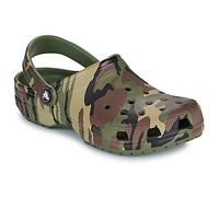 Crocs Scarpe Classic Camouflage Clog in Kaki 38 / 39