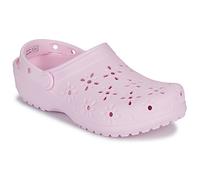 Crocs Scarpe Classic Floral Cut Out Clog in Rosa 37 / 38