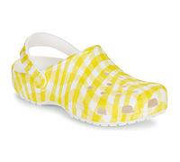 Crocs Scarpe Classic Gingham Clog in Bianco 38 / 39