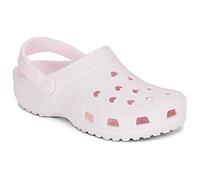 Crocs Scarpe Classic Hearts Cut Out Clog in Rosa 37 / 38