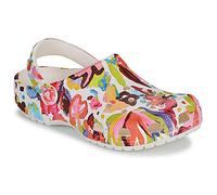 Crocs Scarpe Classic Painted Floral Clog in Multicolore 38 / 39