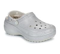Crocs Scarpe ClsPlatformGlitterLinedClogW in Argento 41 / 42
