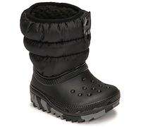 Crocs Scarpe da neve bambini Classic Neo Puff Boot T in Nero 19 / 20