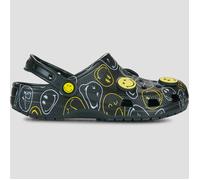Crocs - Zoccoli classici neri con faccine sorridenti-Nero 39-40