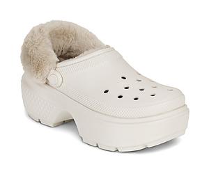 Crocs Scarpe Stomp Lined Clog in Bianco 41 / 42