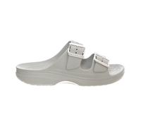 Crocs, ,Shoes ,Donna ,Grigio ,34 EU Saturday Metallic Buckle