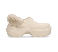 Crocs, ,Shoes ,unisex ,Beige ,36 EU Stomp Zoccolo Foderato Stucco