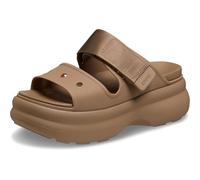 Crocs Soho Sandali con due cinturini, sandali con plateau, seppia., 7