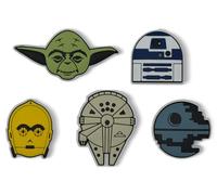 Crocs Star Wars 5 Pack, Charm Decorativi per Scarpe Unisex, Multicolor, Taglia Unica
