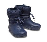Crocs Stivali Classic Neo Puff Luxe Donna W, Marina Militare, 36/37 EU