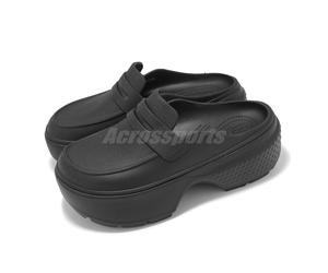 Crocs Stomp Loafer Black Men Unisex Slip On Platform Casual Sandal 209937-060
