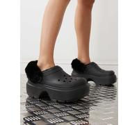 Crocs - Stomp - Zoccoli unisex foderati neri-Nero 48-49