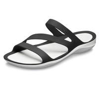 Crocs Swiftwater Sandal W, Sandali Donna, Black White, 34/35 EU