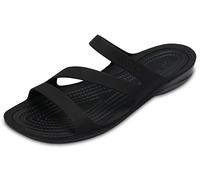 Crocs Swiftwater Sandal W, Sandali Donna, Nero, 42/43 EU