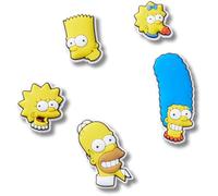 Crocs The Simpsons 5 Pack, Charm Decorativi per Scarpe Unisex-Adulto, Multicolore, Taglia Unica