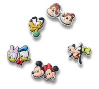 Crocs Mickey And Friends PVC 5 Pack, Charm Decorativi per Scarpe Unisex-Adulto, Multicolore, Taglia Unica