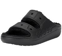 Crocs Baya Cozzzy Sandalo da uomo, nero, 42, Nero, 45/46 EU