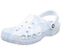 Crocs Baya Graphic Clog, Zoccoli Unisex - Adulto, Bianco E Multicolore, 41 EU