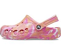 Crocs Baya Graphic Clog, Zoccoli Unisex - Adulto, Papaya Marbled, 45/46 EU