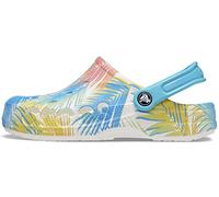 Crocs Unisex Adulto Baya Printed Amazon Clog Sabot, Tropical/White, 48/49 EU