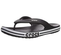 Crocs Bayaband Flip, Infradito Unisex - Adulto, Black/White, 37/38 EU
