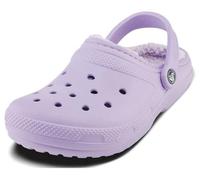 Crocs Unisex Adulto Classic Lined Clog Sabot, Lavender/Lavender, 45/46 EU