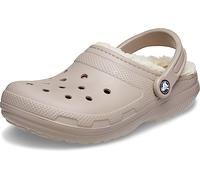 Crocs Unisex Adulto Classic Lined Clog Sabot, Mushroom/Bone, 45/46 EU